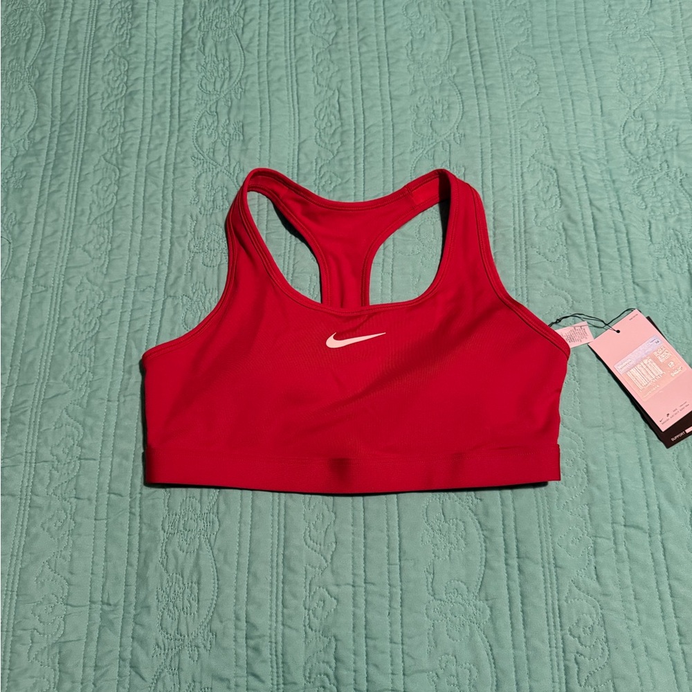 Nike Women's Vibrant Red Sports Bra